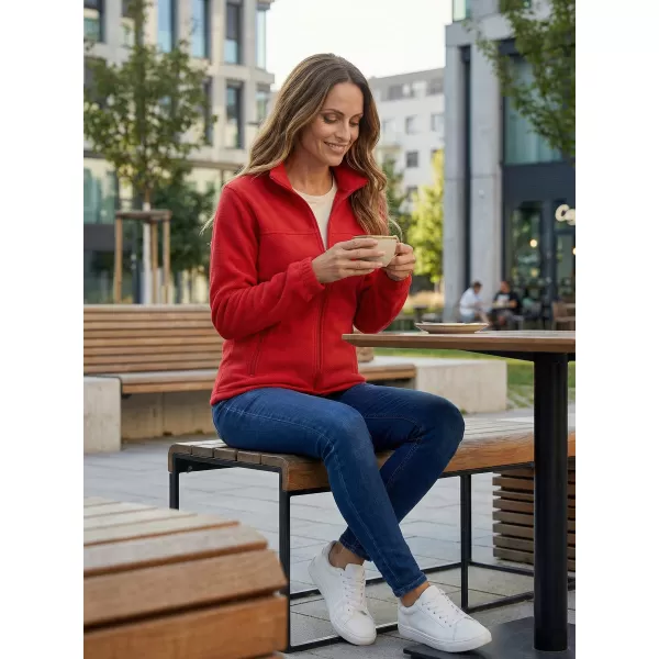  Дамски поларен суичър ALTISPORT NoPrint NP/ALW405 ЧЕРВЕНО 