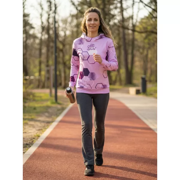  Дамски първокласен функционален суичър ALTISPORT VOJ/ALW037MI01 ЛЮЛЯК 