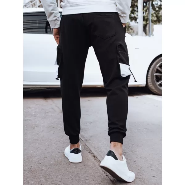  Мъжки анцузи DSTREET UX4371 ЧЕРНО 