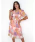 Рокля DSTREET BLOSSOM LOVE EY2522 РОЗОВО