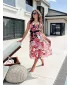 Рокля DSTREET CARIBBEA EY2498 РОЗОВО