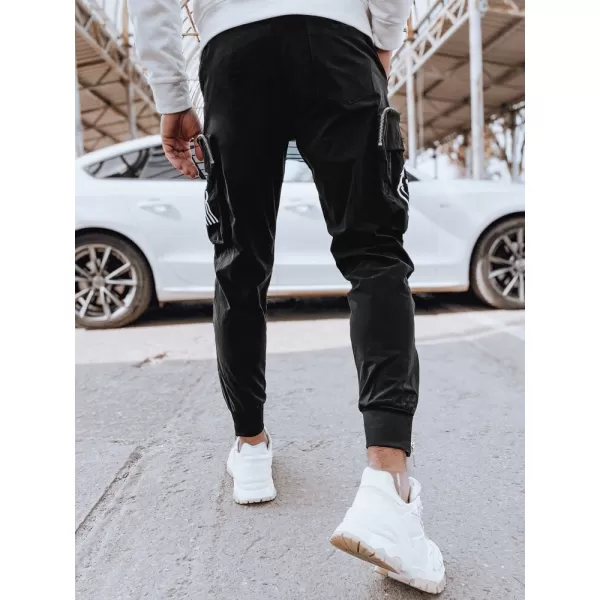  Мъжки анцузи DSTREET UX4309 ЧЕРНО 