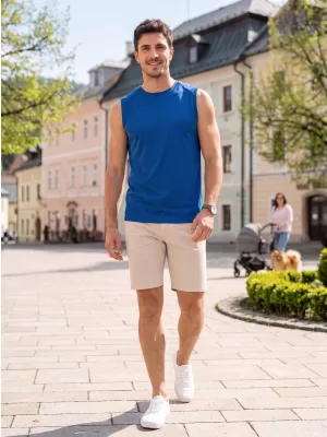 Мъжки функционален потник ALTISPORT NoPrint NP/ALM028 КРАЛСКО СИНЬО