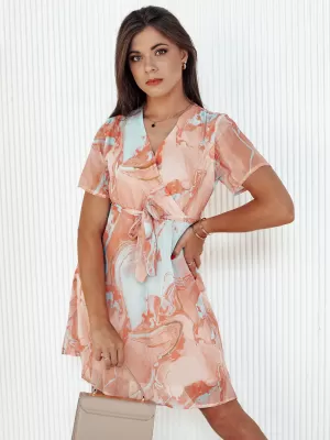Рокля DSTREET CHICLOVE EY2517 ОРАНЖЕВО