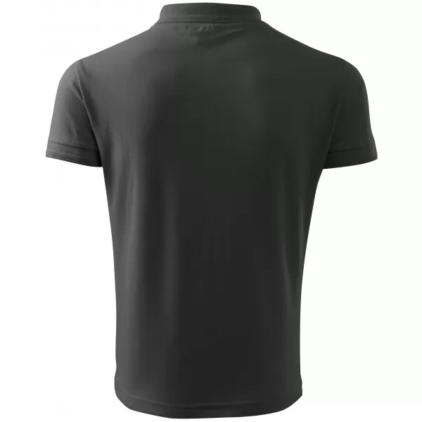  Мъжка тениска с яка ALTISPORT NP/ALM302 ТЪМЕН ШИСТИ 