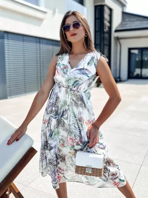 Рокля DSTREET ROSALIE EY2529 БЯЛ