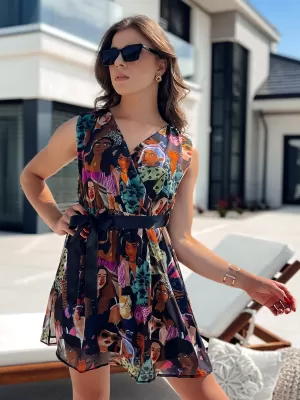 Рокля DSTREET ISABELLA EY2503 ЧЕРНО