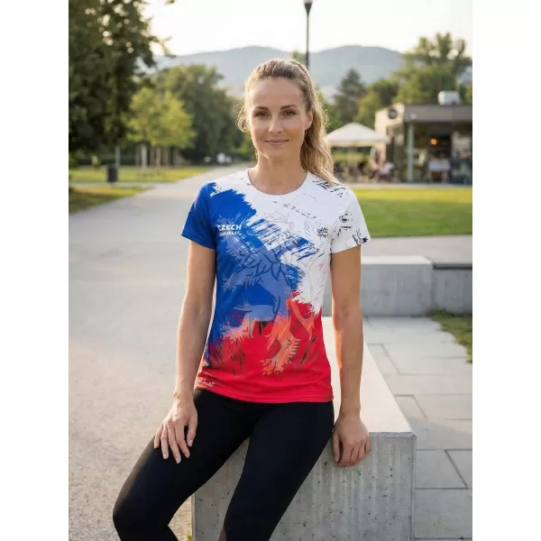  Дамска премиум функционална тениска ALTISPORT x CZE VOJ/ALW032TR01 ЛЪВ 