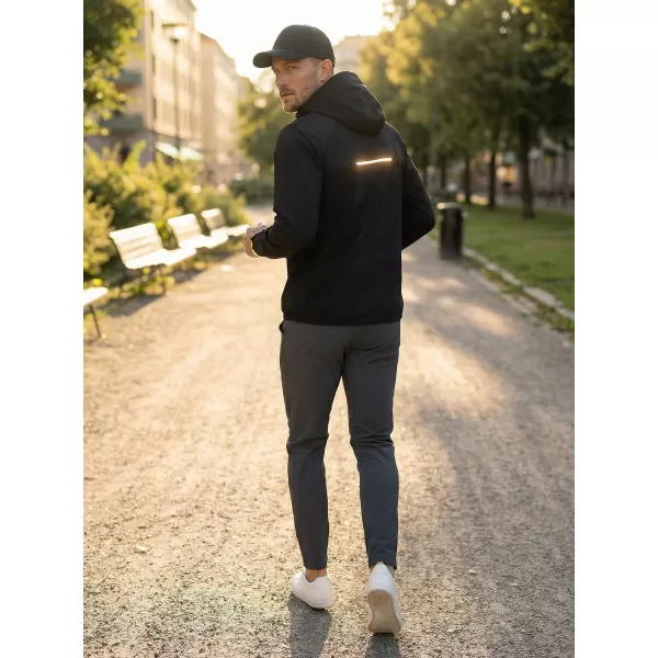  Мъжко яке ALTISPORT NoPrint NP/ALM835 ЧЕРЕН 