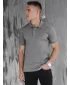 Мъжки t -риза с яка DSTREET PX0599 ТЪМНО СИНЬО
