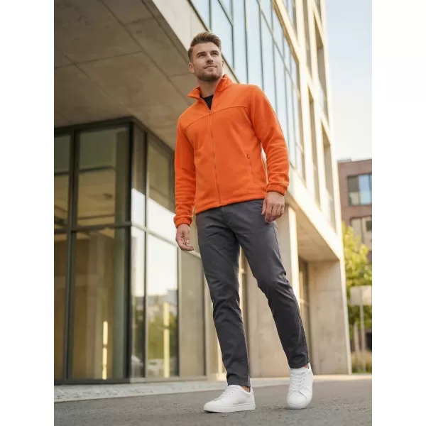 Мъжки поларен суичър ALTISPORT NoPrint NP/ALM105 ОРАНЖЕВО 