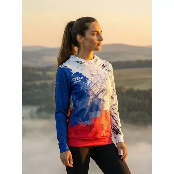  Дамски премиум суичър ALTISPORT x CZE VOJ/ALW032MI01 ЛЪВ 
