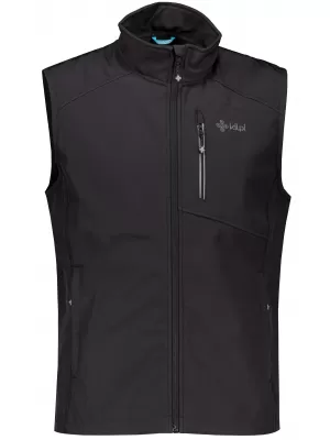 Мъжка софтшел жилетка KILPI SOIL-M VM0118KI ЧЕРЕН