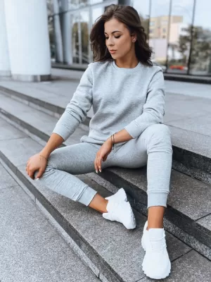Дамска суитчър DSTREET FASHION II BY0152 СВЕТЛО СИВО