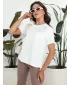 Риза DSTREET BINDA RY2486 БЯЛ