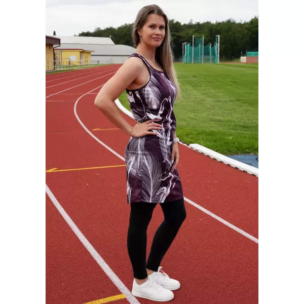  Дамска първокласна функционална рокля с жилетка ALTISPORT VOJ/ALW001SAT01 ЛИЛАВО 