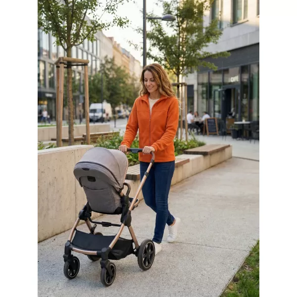  Дамски поларен суичър ALTISPORT NoPrint NP/ALW405 ОРАНЖЕВО 