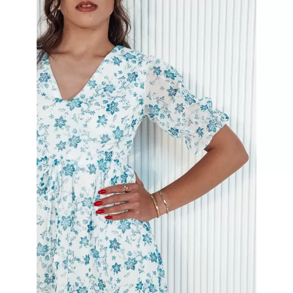  Рокля DSTREET RIVIERA EY2490 БЯЛ 