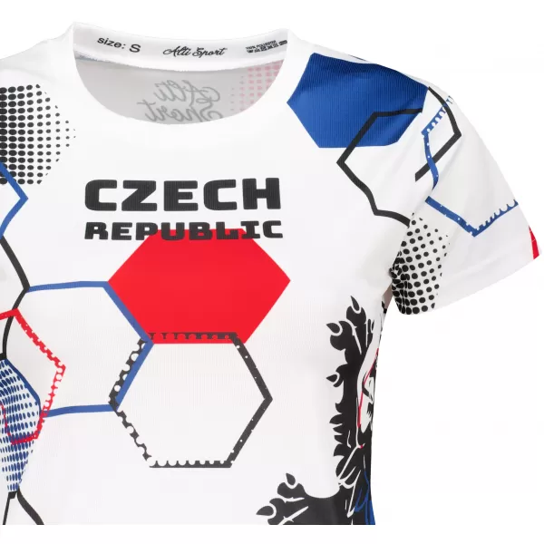  Дамска премиум функционална тениска ALTISPORT x CZE VOJ/ALW036TR01 ХЕКСА БЯЛО 