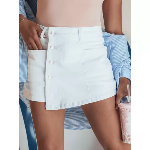  Къси панталони DSTREET SUMERLUXE SY0338 БЯЛ 