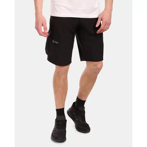  Мъжки шорти KILPI ASHER-M VM0420KI ЧЕРЕН 