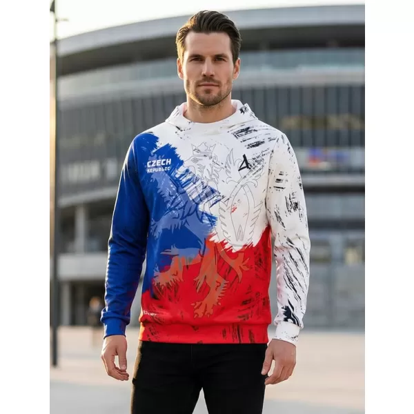  Мъжки премиум суичър ALTISPORT x CZE VOJ/ALM032MI01 ЛЪВ 