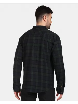 Мъжка риза KILPI FLANNY-M VM0380KI ТЪМНО ЗЕЛЕНО