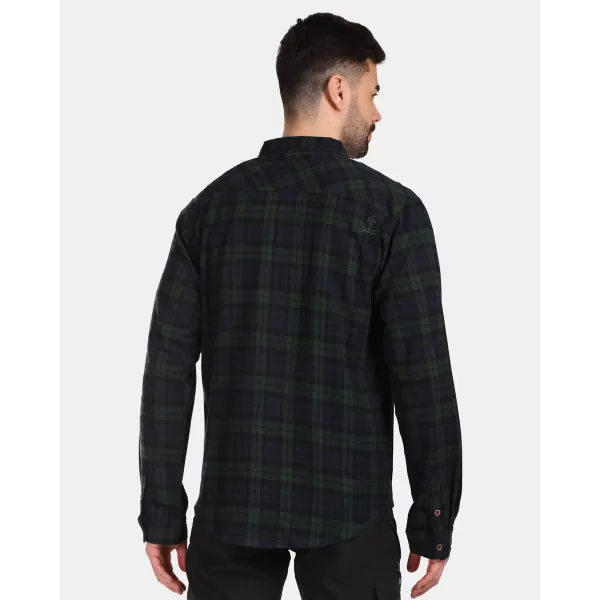  Мъжка риза KILPI FLANNY-M VM0380KI ТЪМНО ЗЕЛЕНО 