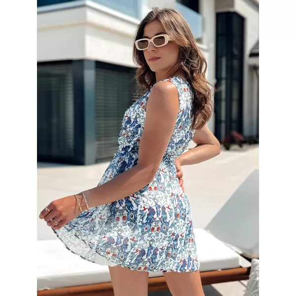  Рокля DSTREET ISABELLA EY2497 БЯЛ 