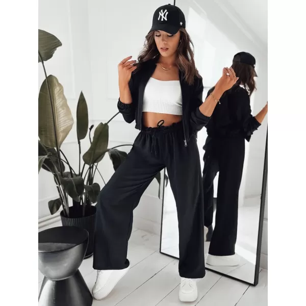  Дамски панталони DSTREET MADDIE UY1836 ЧЕРНО 
