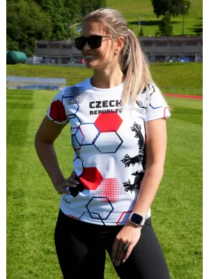 Дамска премиум функционална тениска ALTISPORT x CZE VOJ/ALW036TR01 ХЕКСА БЯЛО