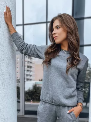 Дамска суитчър DSTREET FASHION II BY0151 ТЪМНО СИВО