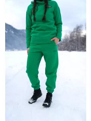 Дамски памучен спортен панталон NORDBLANC BOYFRIEND NBSPL7888 ЗЕЛЕНО
