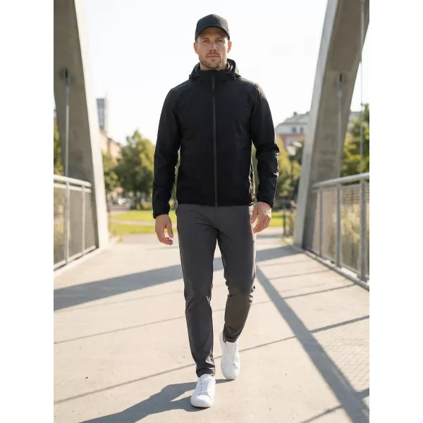  Мъжко яке ALTISPORT NoPrint NP/ALM835 ЧЕРЕН 