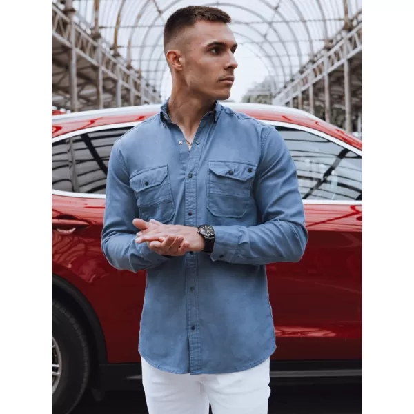  Риза DSTREET DX2581 СИНЬО 