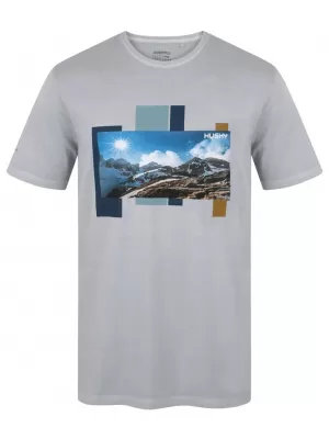 Риза HUSKY TEE SKYLINE M СВЕТЛО СИВО