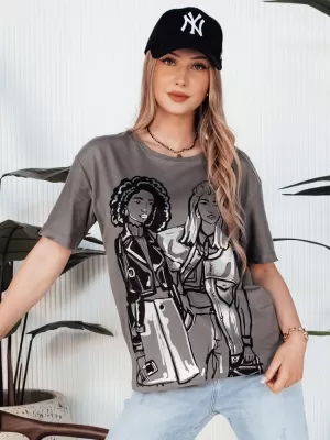 Риза DSTREET COMIS RY2607 ТЪМНО СИВО