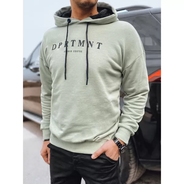  Мъжки суичър DSTREET BX5678 МАСЛИНА 