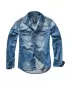 Риза BRANDIT RILEY DENIM BD4020 СИНЬО ИЗМИТО