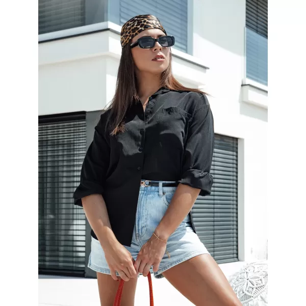  Риза DSTREET ELEGANZZA DY0437 ЧЕРНО 