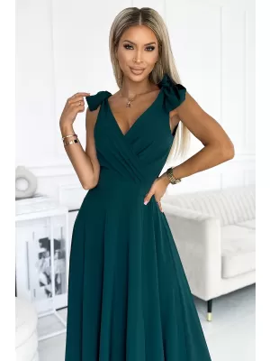Рокля NUMOCO ELENA 405-4 ЗЕЛЕНО