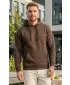 Мъжки суичър ALTISPORT NoPrint NP/ALM697NJ КАФЯВО