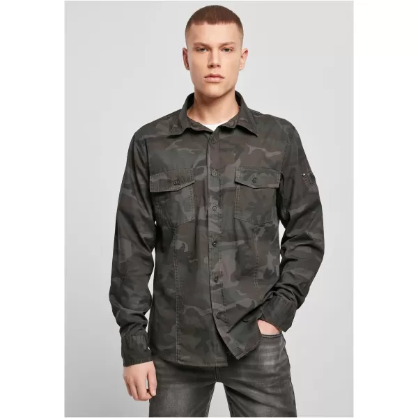 Риза BRANDIT SLIM WORKER BD4005 OLIVE CAMO 