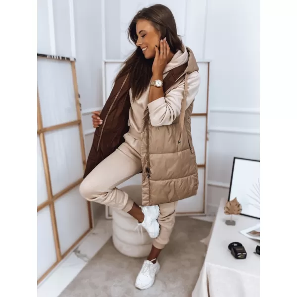 Дамски елек DSTREET ROSI TY2872 CARAMEL Dstreet1 