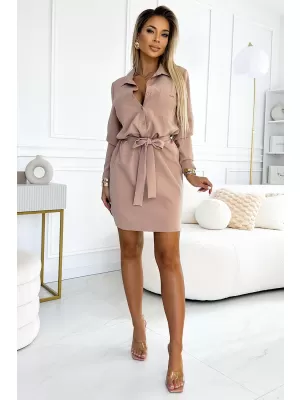 Рокля NUMOCO CAMILLE 284-2 БЕЖОВО