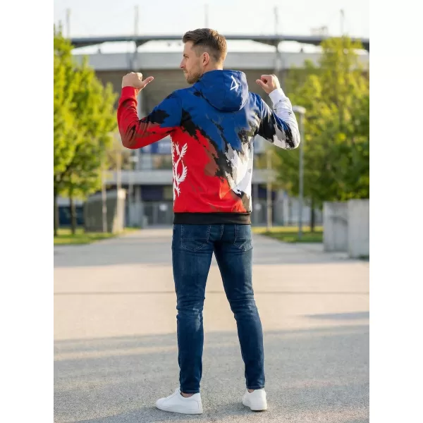  Мъжки първокласен функционален суичър ALTISPORT VOJ/ALM036MI01 ИВИЦИ 