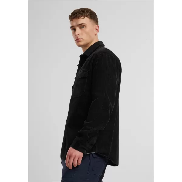  Риза BRANDIT CORDUROY CLASSIC BD4035 ЧЕРНО 