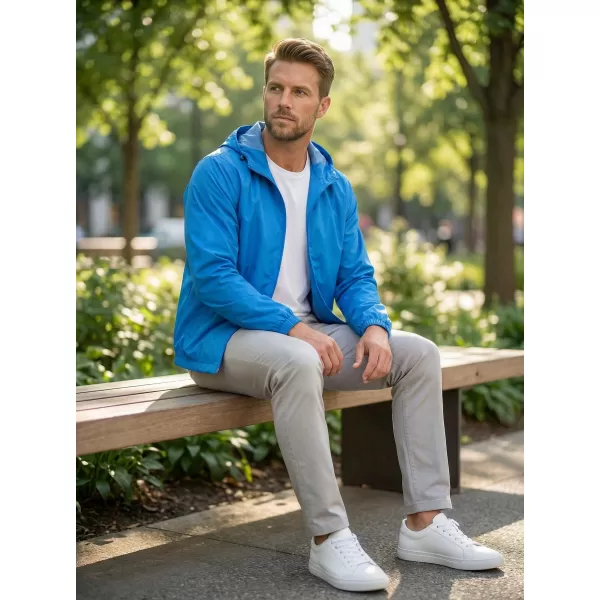  Мъжко яке ALTISPORT NoPrint NP/ALM2311NJ ЯРКО СИНЬО 