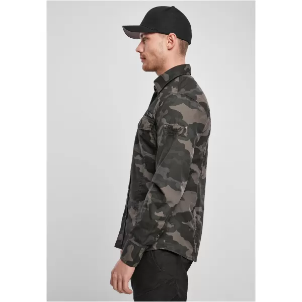  Риза BRANDIT SLIM WORKER BD4005 DARKCAMO 