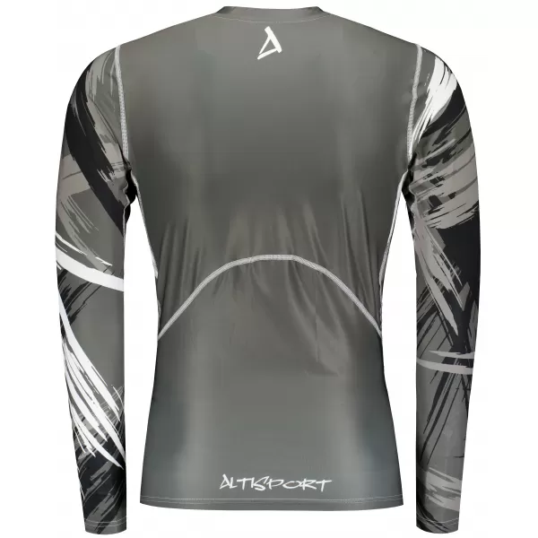  Мъжка премиум функционална компресионна тениска ALTISPORT VOJ/ALM039TR03 СИВО 
